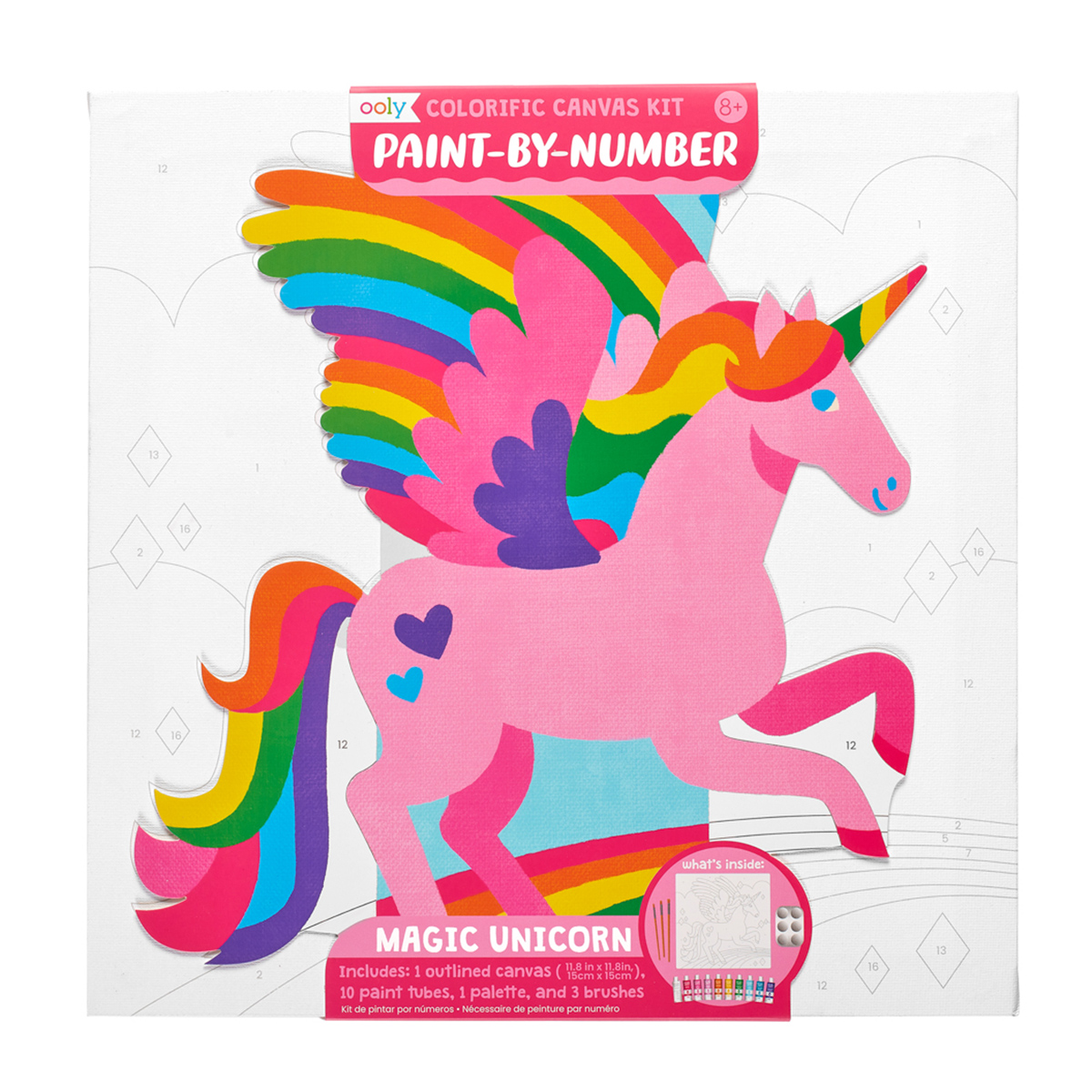 Foto 1 | Kit de Pintura Unicornio Mágico Ooly Multicolor