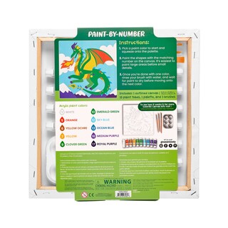 Foto 2 | Kit de Pintura Ooly Multicolor Dragón Fantástico