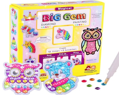 Foto 1 | Kit Gemas 3d Búho Oso
