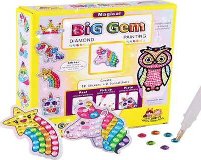 Foto 1 | Kit Gemas 3d Unicornio 2