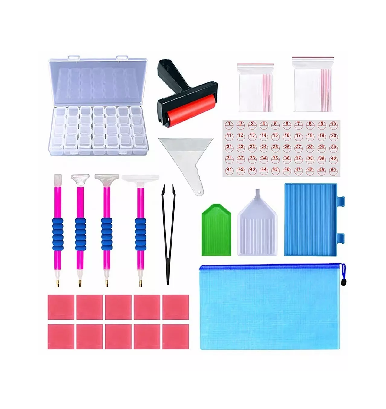 Herramientas para Pintar con Diamantes Lab.G 77 Piezas