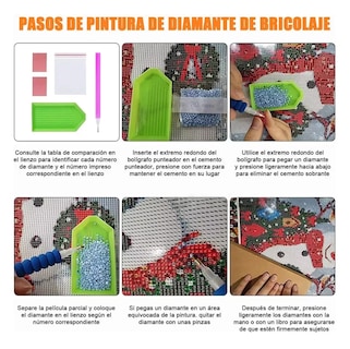 Foto 2 | Kits De Pintura De Diamante Para Mario Luigi 5d Diy 50*40 Cm Colores