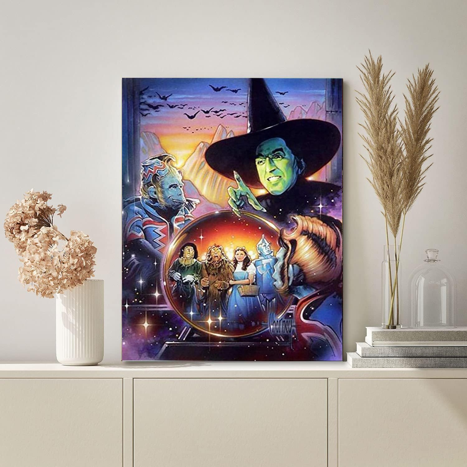 Foto 4 pulgar | Kit De Pintura Diamond Art Diy Painting, Película Del Mago De Oz - Venta Internacional.