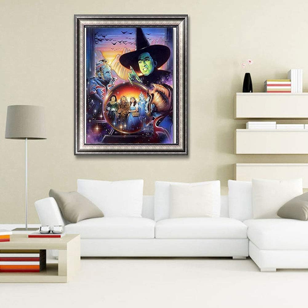 Foto 5 | Kit De Pintura Diamond Art Diy Painting, Película Del Mago De Oz - Venta Internacional.