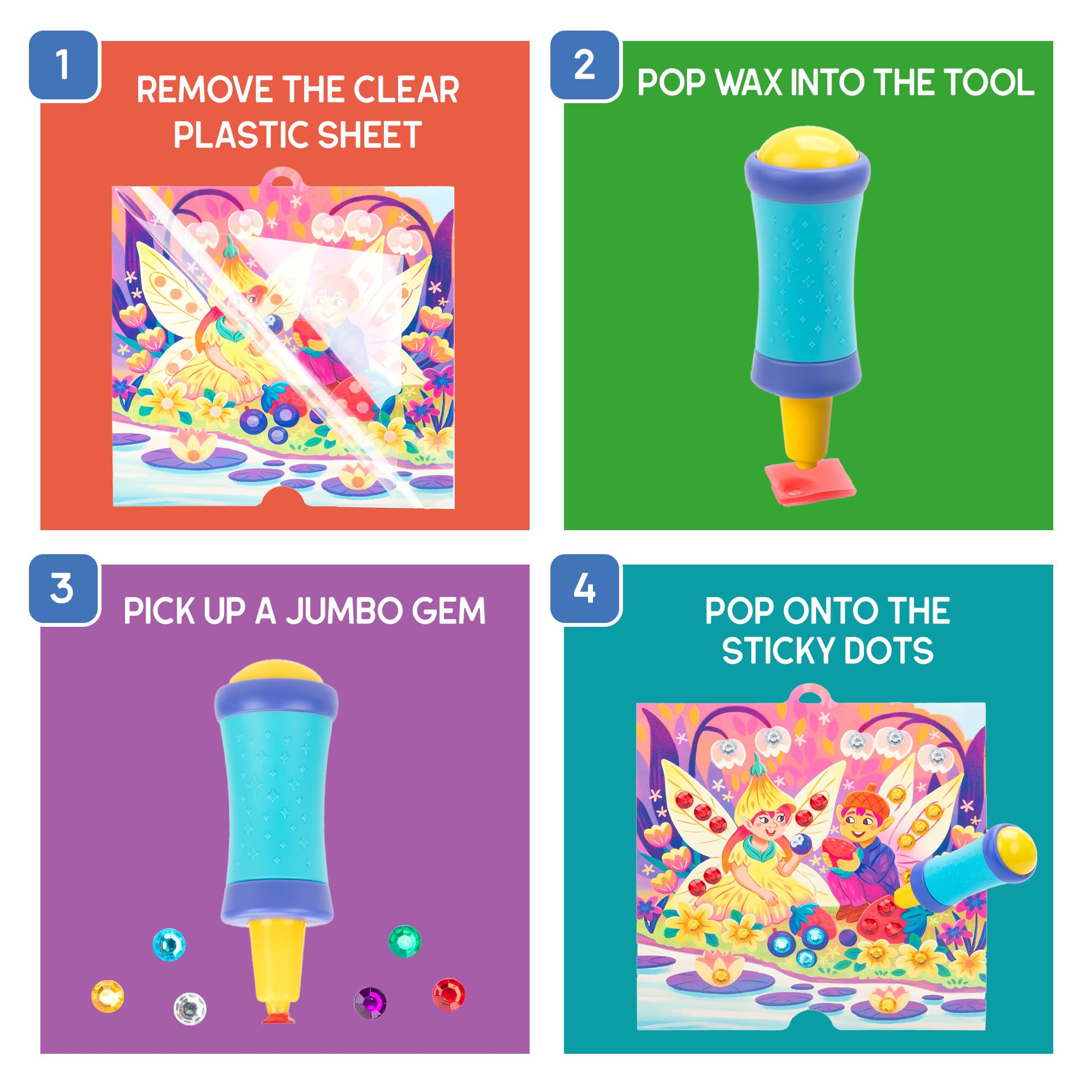 Foto 4 pulgar | Gem Kit Educational Insights Jumbo Para Niños Mayores De 5 Años - Venta Internacional.
