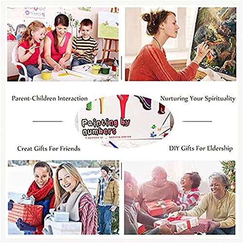 Foto 7 | Kit De Pintura Al Óleo De Esqueleto Humano Tumovo Paint By Numbers - Venta Internacional.