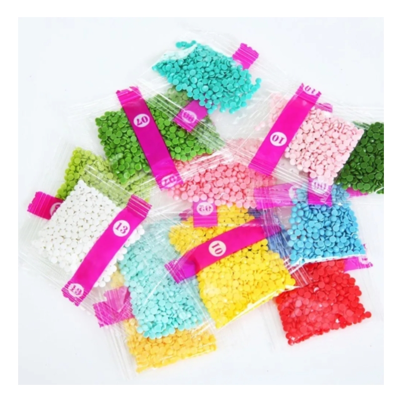 Foto 7 pulgar | Kit De Pintura Con Diamantes, Diseño De Globos Casita Con Estampado De Símbolos - Venta Internacional.