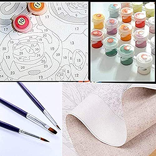 Foto 5 | Kit De Pintura Por Números Tumovo, Moda Africana Y Negra Para Niña, 40 X 50 Cm - Venta Internacional.