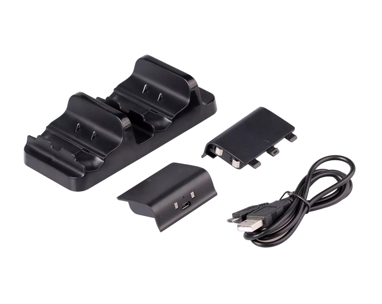 Foto 1 | Base Cargadora Doble para Controles Xbox Carga y Juega color Negro