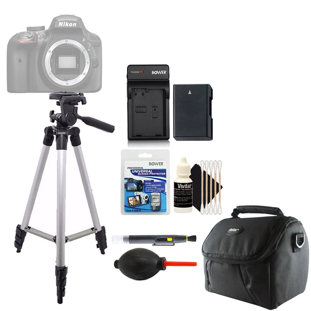 Foto 1 | Trípode Alto Con Batería De Repuesto En-el14 Para Nikon D3100 - Venta Internacional.