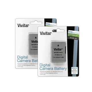 Foto 2 | Cargador De Batería En-el14 De Repuesto Para Nikon D5500 D5300 - Venta Internacional.