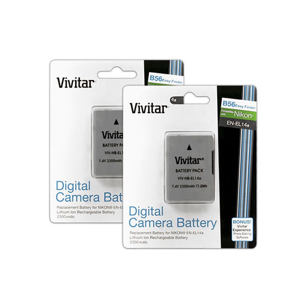 Foto 3 pulgar | Kit De Limpieza De Cargador De Batería Para Nikon En-el14 (2x) - Venta Internacional.