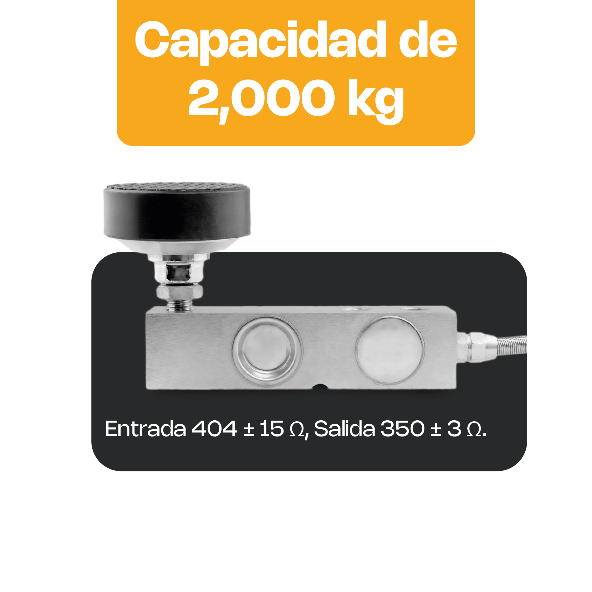 Foto 5 | Celdas De Carga Rhino, Aleación De Acero, 2,000 Kg, Ip68, Salida Precisa 350 ± 15 Ω, 60x60 Cm,  Rh65023-2t