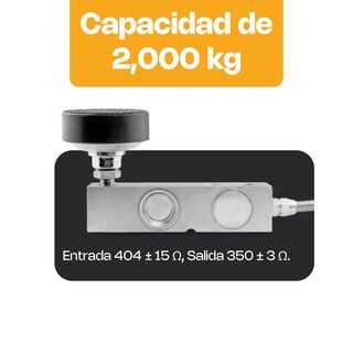 Foto 5 | Celdas De Carga Rhino, Aleación De Acero, 2,000 Kg, Ip68, Salida Precisa 350 ± 15 Ω, 60x60 Cm, Rh65023-2t