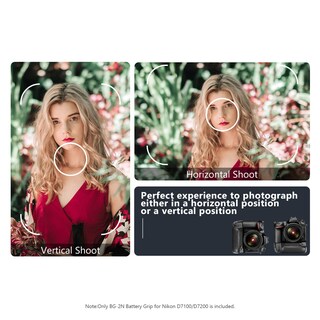 Foto 4 | Empuñadura De Batería Neewer Vertical Para Nikon D7100 D7200 Con En-el15 - Venta Internacional.
