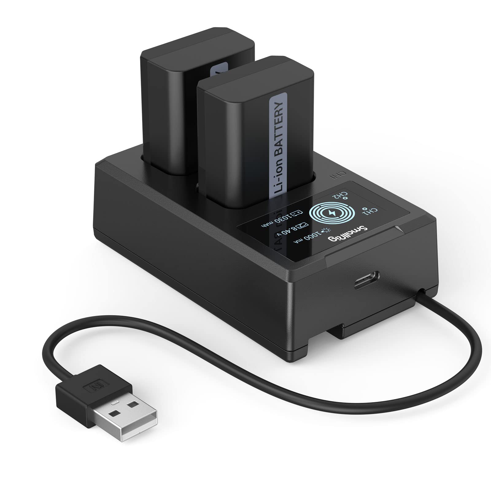Foto 2 pulgar | Cargador de Baterías Smallrig para Cámara Sony Np-fw50-Venta Internacional