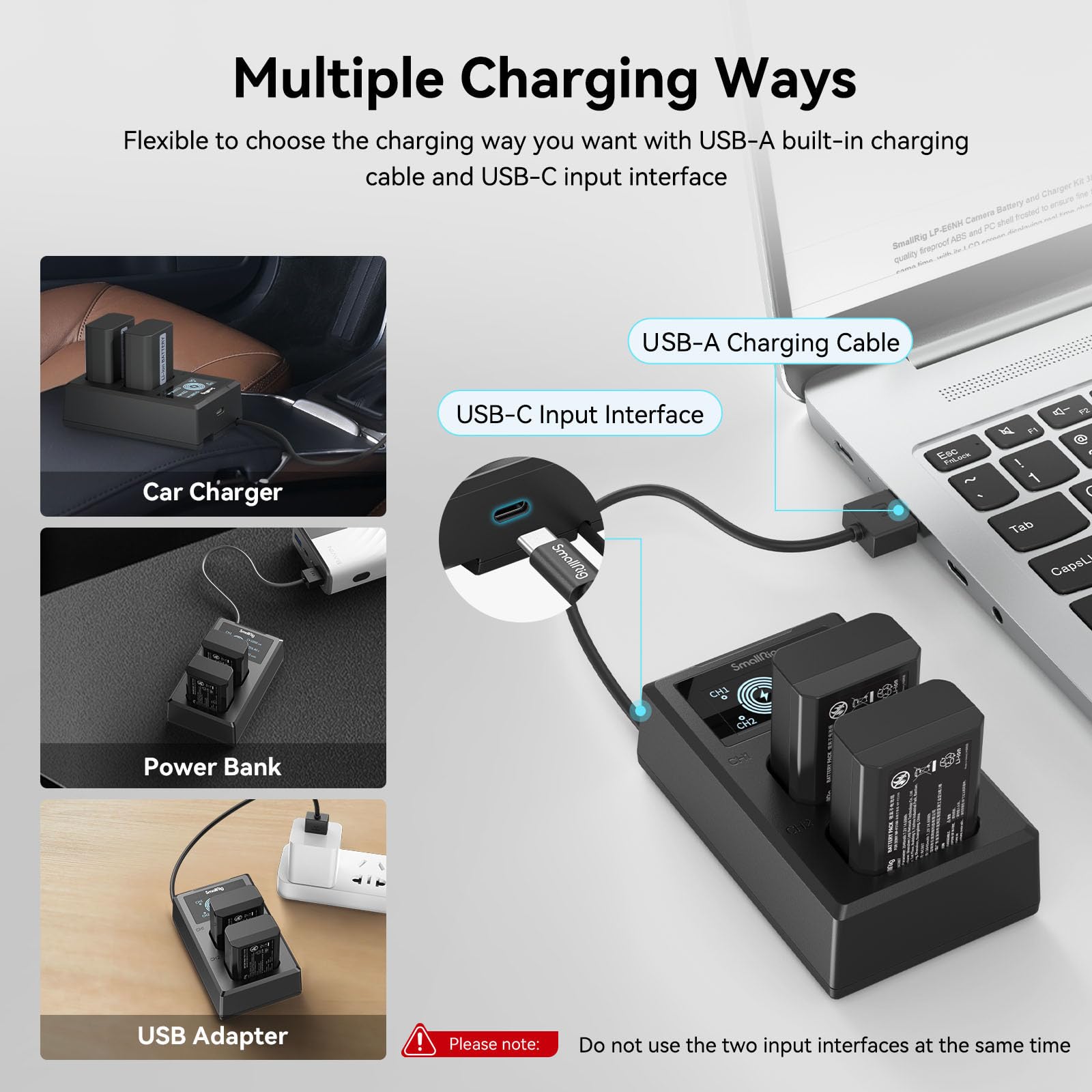 Foto 6 | Cargador de Baterías Smallrig para Cámara Sony Np-fw50-Venta Internacional
