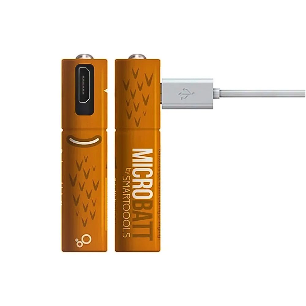 Foto 4 | 4 Baterías Aaa Recargables Micro Usb Carga Rápida
