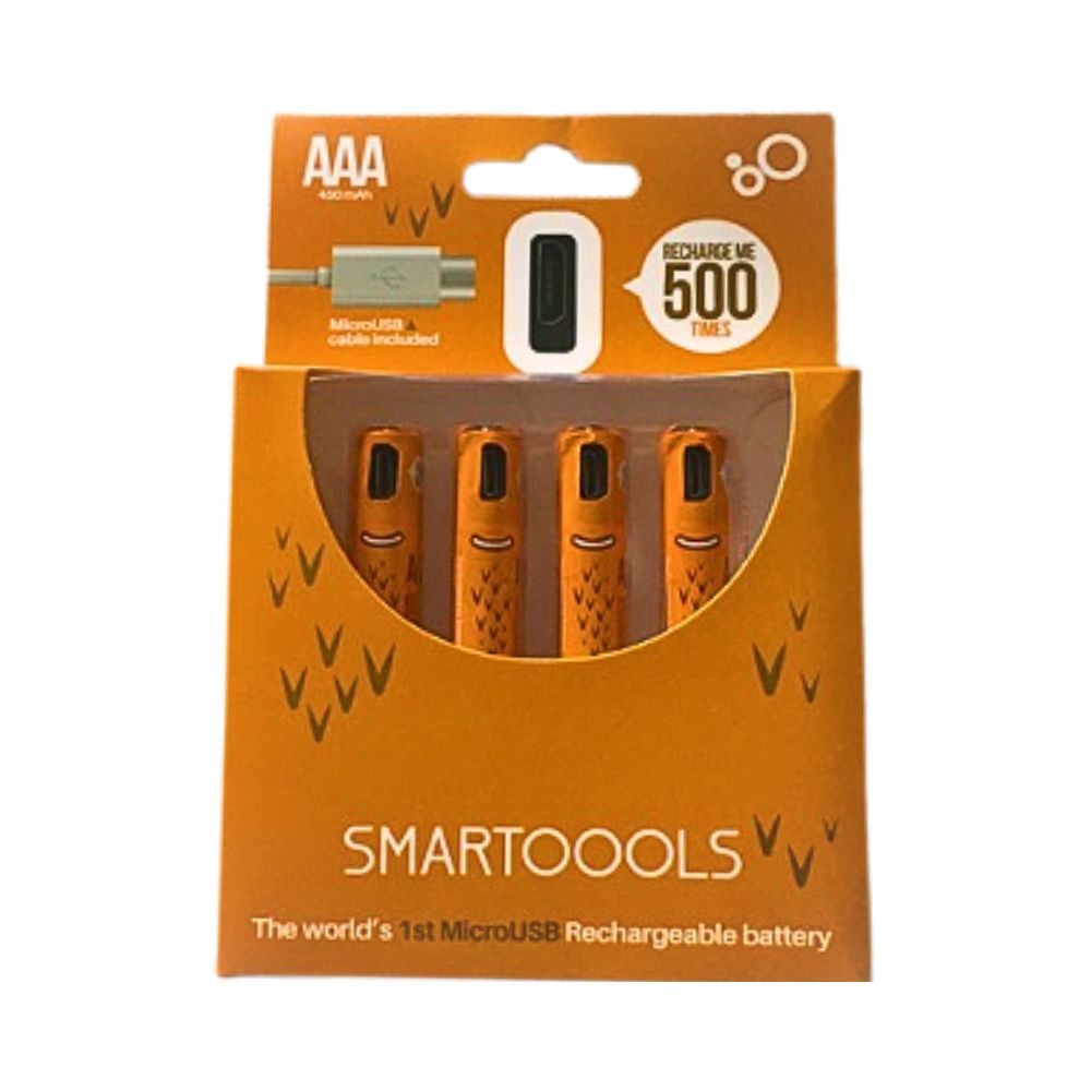 Foto 5 | 4 Baterías Aaa Recargables Micro Usb Carga Rápida