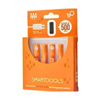 Foto 7 | 4 Baterías Aaa Recargables Micro Usb Carga Rápida
