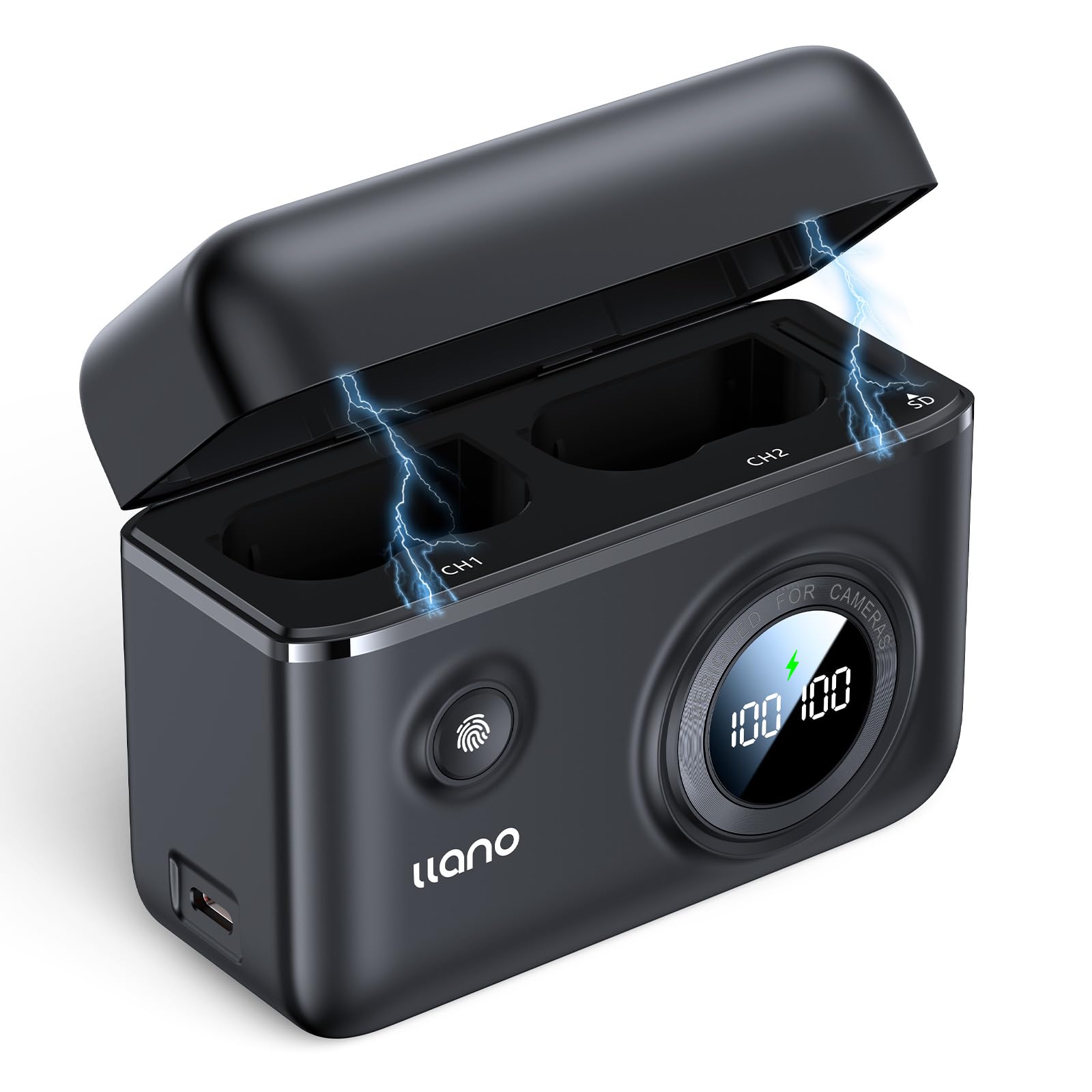 Foto 2 pulgar | Cargador Rápido De Cámara Llano En-el15c Para Nikon D850 Z8 Z7ii Z7 - Venta Internacional.