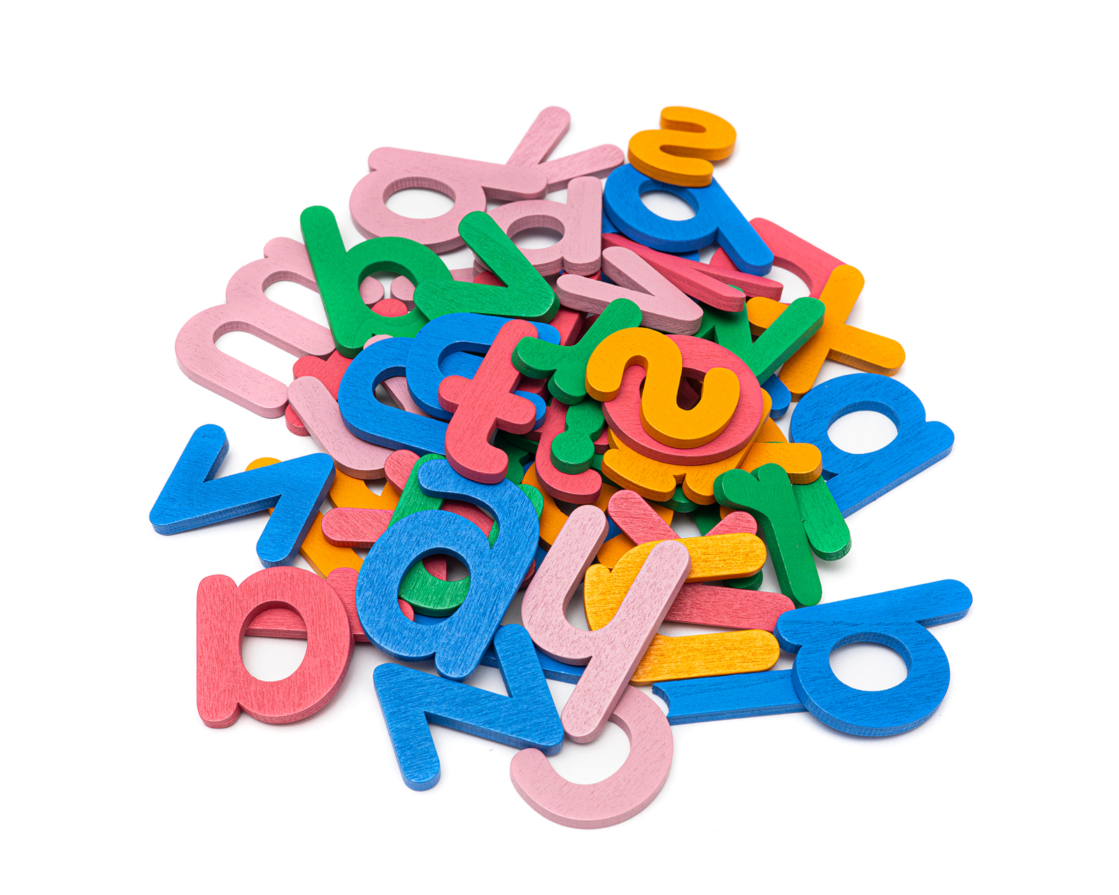 Foto 4 pulgar | Juego de Mesa Didáctico Madera Montessori Letras para Niños