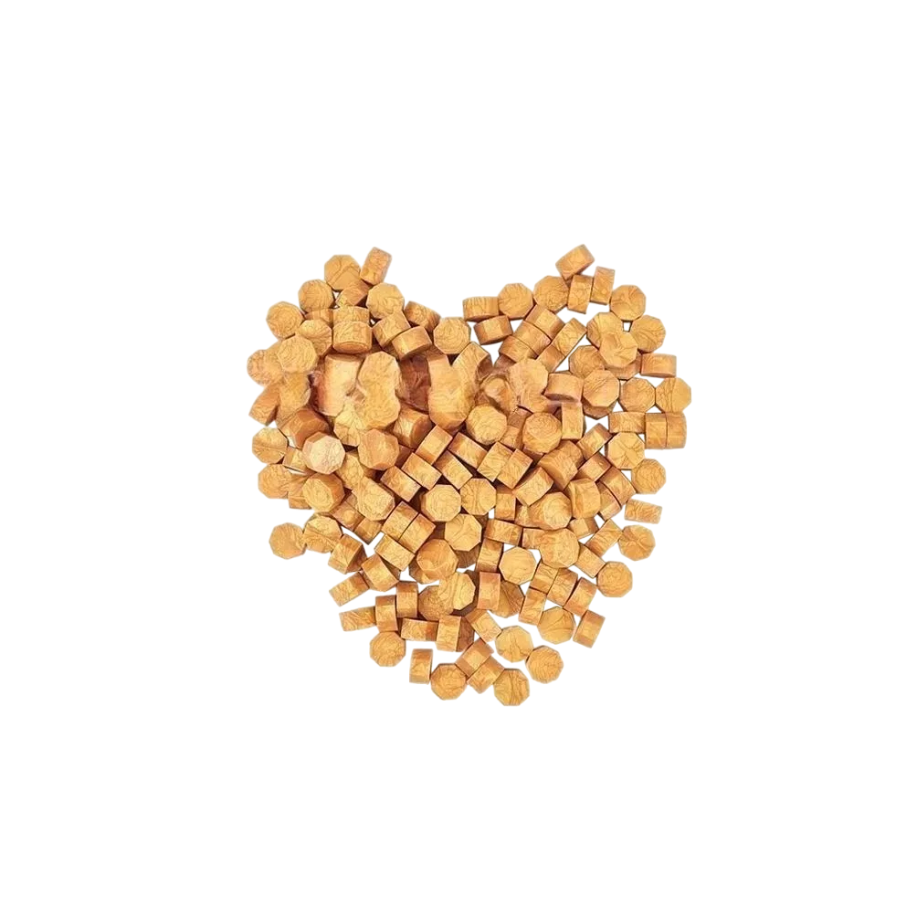 Foto 2 pulgar | Lacre Cera Natural Para Sello Bolsa De 100 Pastillas Dorado