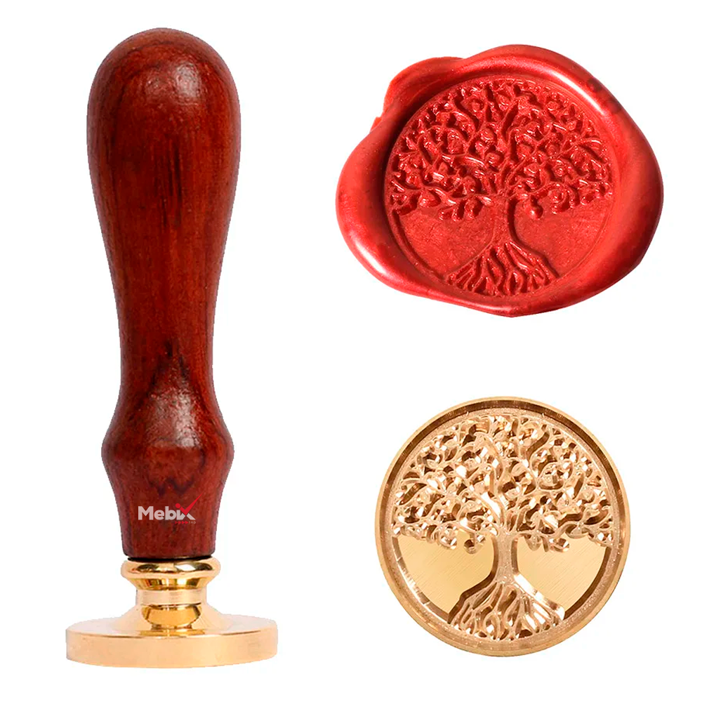Foto 4 pulgar | Sello para Lacre en Forma Árbol