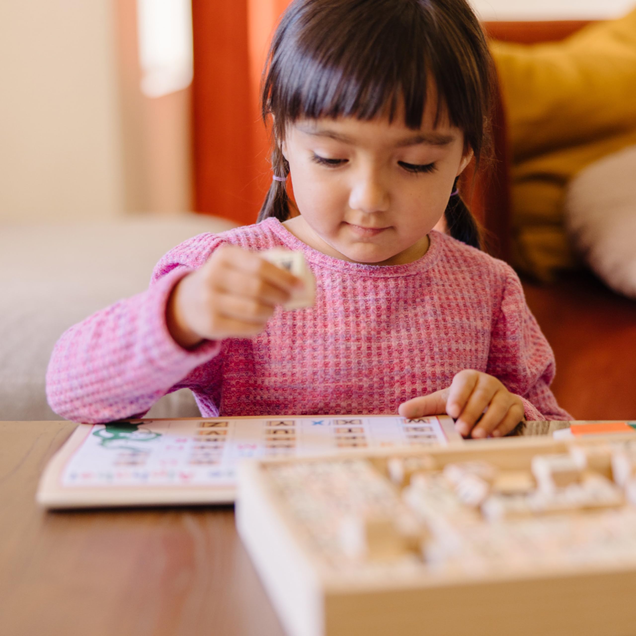 Foto 6 | Set de Sellos Melissa & Doug Deluxe Abc 123 - Venta Internacional