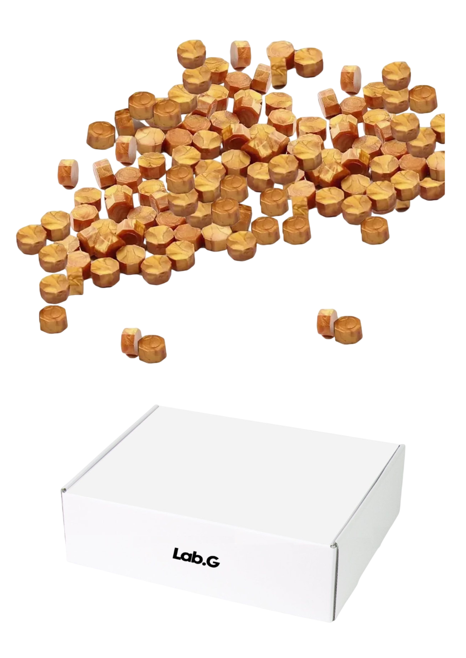 Foto 1 | Lacre Cera Natural para Sello 100 Pastillas Dorado