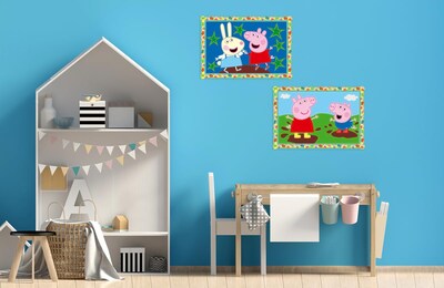 Foto 5 | Kit De Pintura Por Números Ravensburger Creart Peppa Pig Kids - Venta Internacional.
