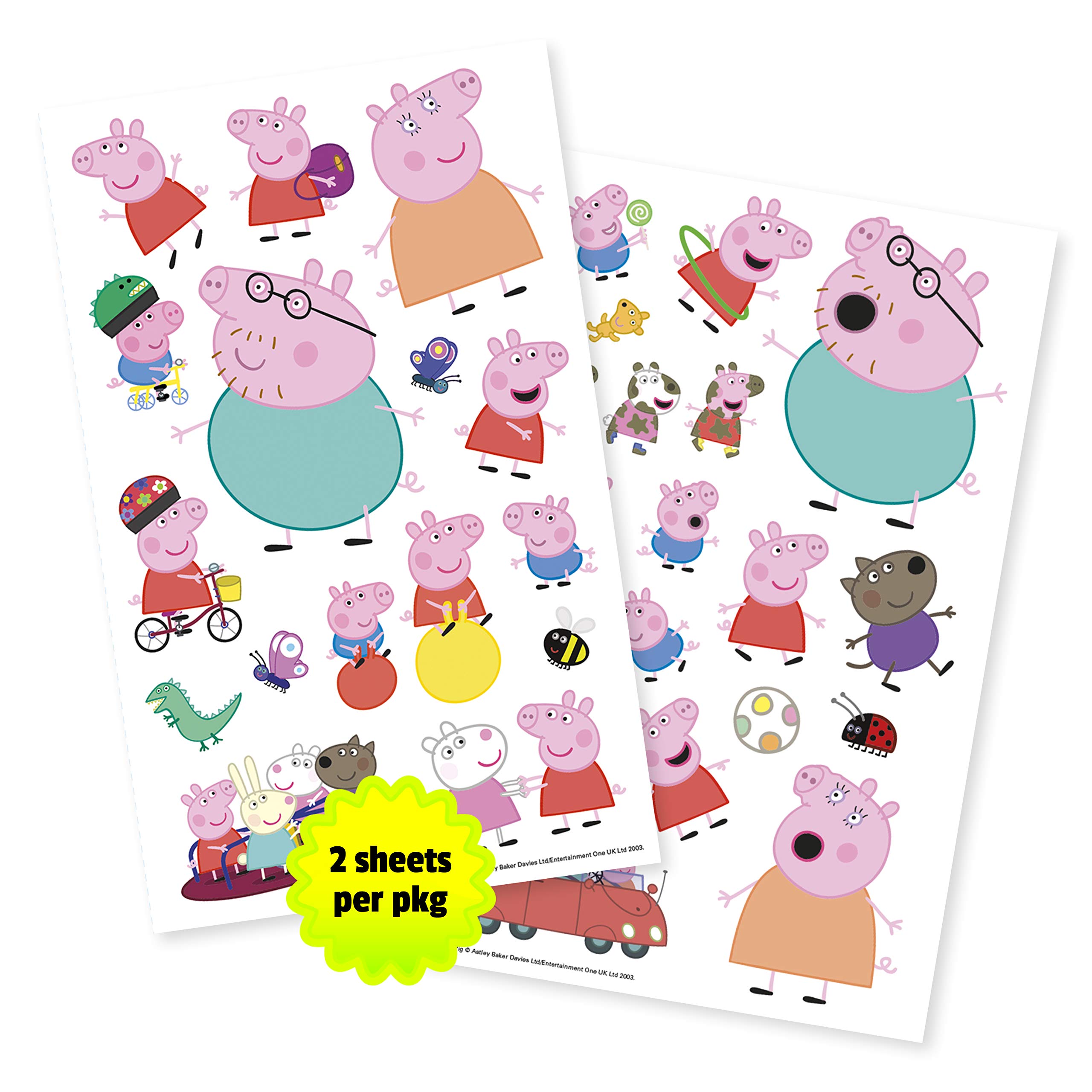 Foto 4 | Paquete De Pegatinas Trends International Peppa Pig, 5 Paquetes - Venta Internacional.