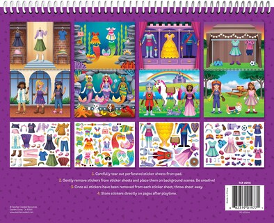 Foto 2 | Adhesivos Reutilizables, Recursos Creados Por Profesores, Fashion Friends - Venta Internacional.