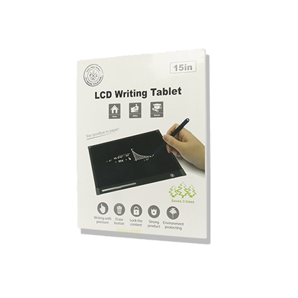 Foto 4 pulgar | Pizarrón Mágico Linkbits TLCD15PC color Negro 15'' con Batería