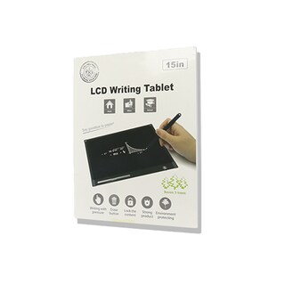 Foto 3 | Pizarrón Mágico Linkbits TLCD15PC color Negro 15'' con Batería