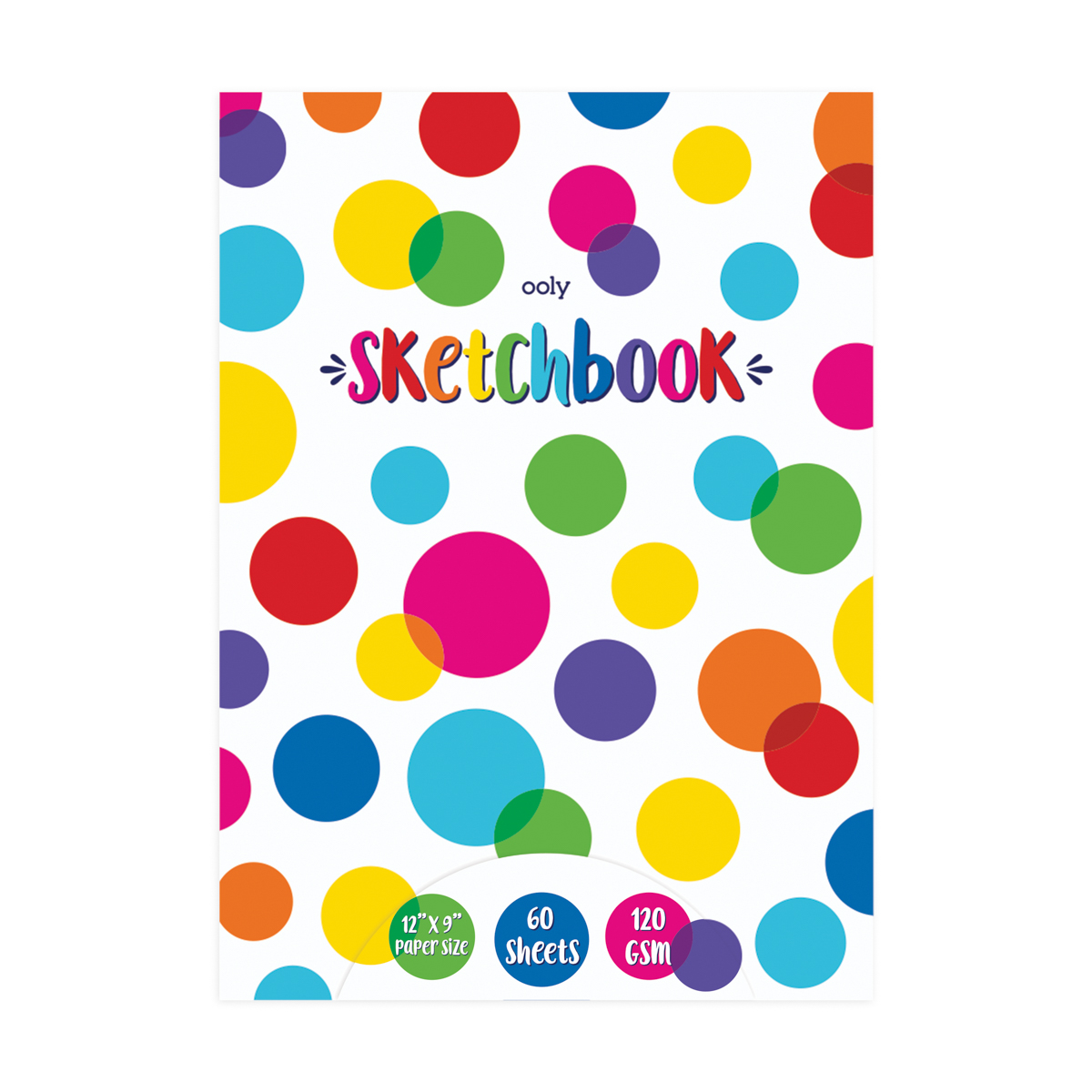 Foto 2 pulgar | Cuaderno de Bocetos de Papel Chunkies Ooly Multicolor