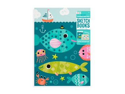 Foto 1 | Cuaderno de Bocetos Pescados Ooly 2 pz