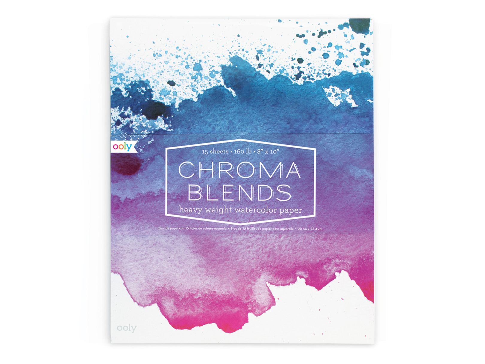 Foto 2 pulgar | Cuaderno para Acuarela ''Chroma'' Ooly con 15 Hojas