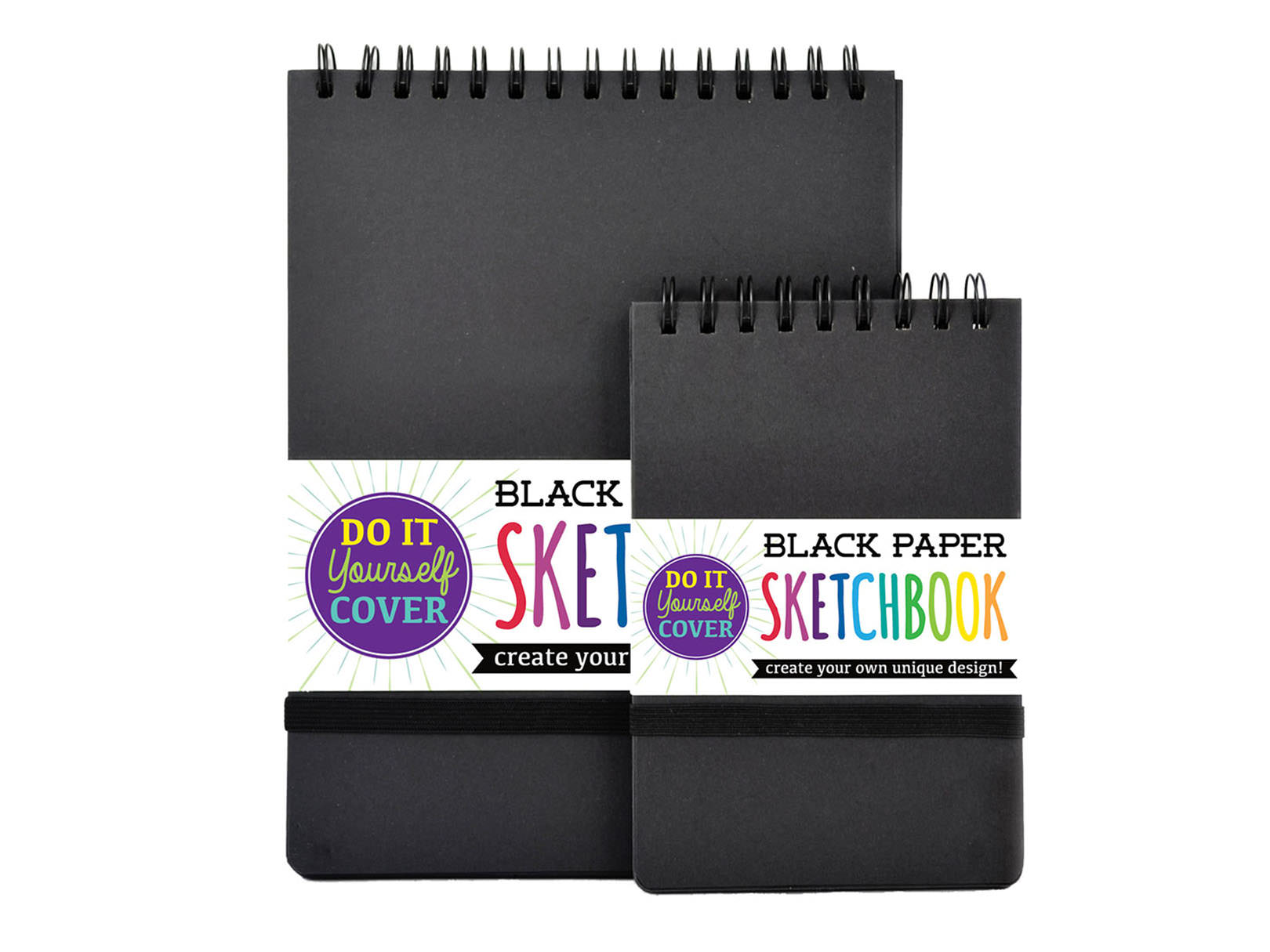 Foto 3 pulgar | Cuaderno Chico de Dibujo Pasta color Negro