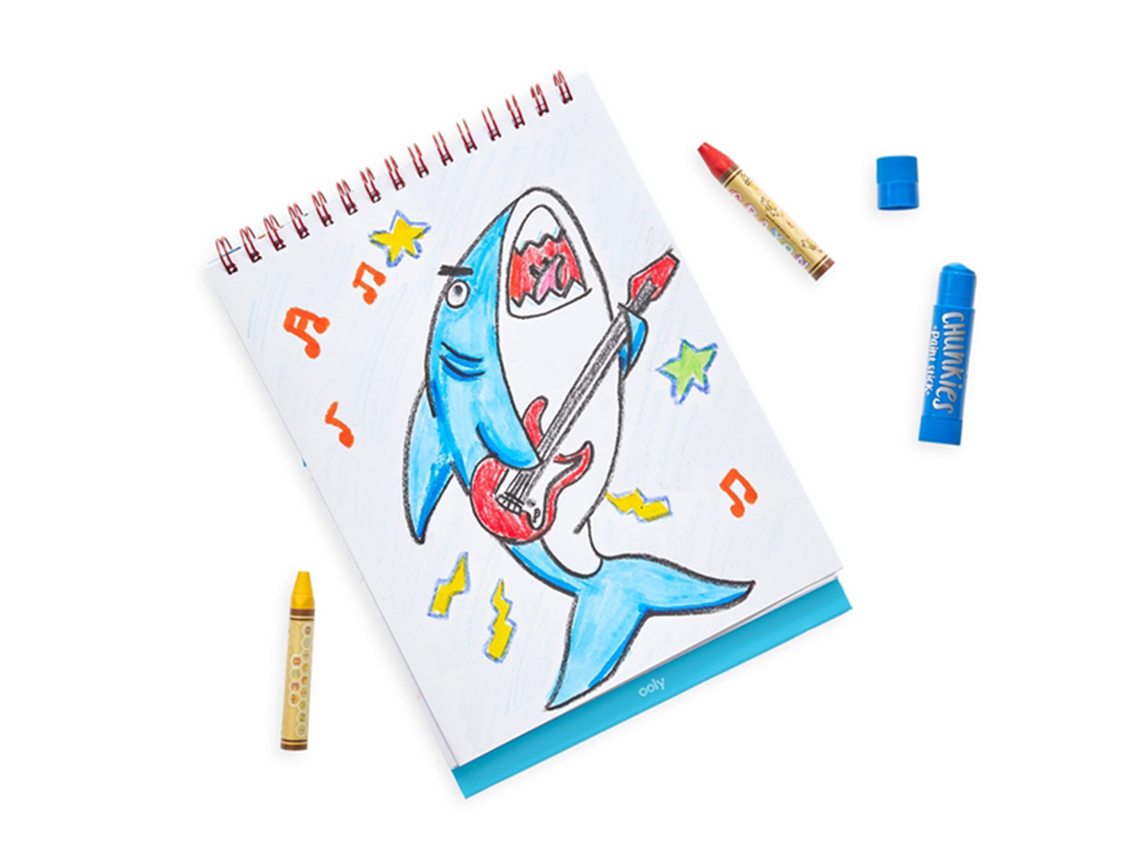 Foto 2 | Cuaderno Bocetos con Caballete Garabatos Ooly Multicolor