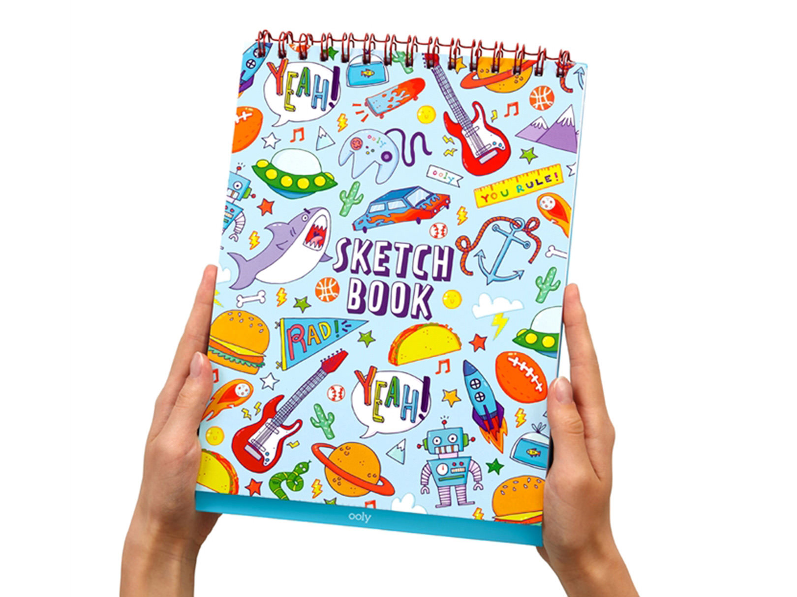 Foto 4 pulgar | Cuaderno Bocetos con Caballete Garabatos Ooly Multicolor