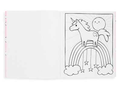 Foto 2 | Cuaderno para Iluminar Unicornios Ooly Multicolor
