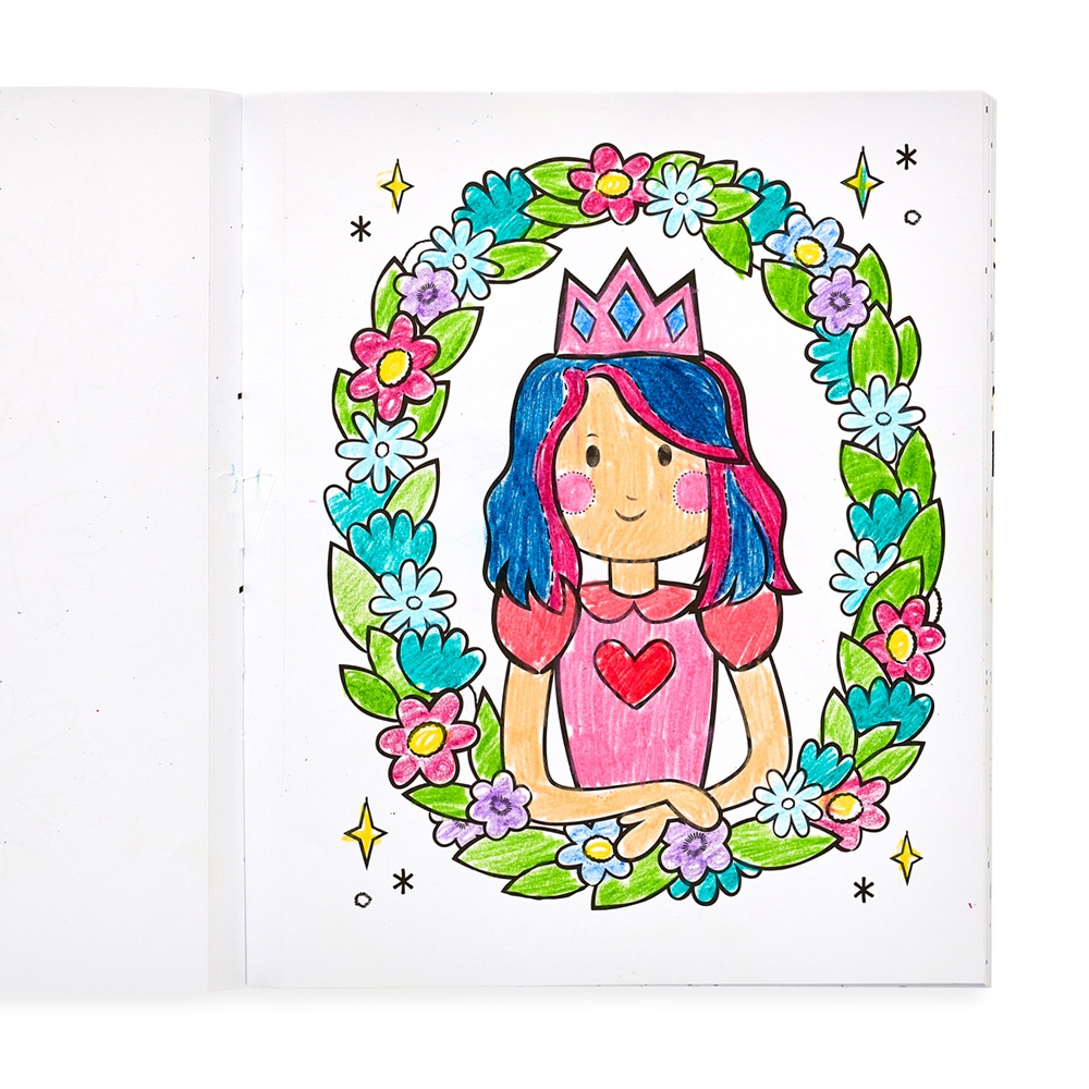 Foto 3 pulgar | Cuaderno para Iluminar Princesas Ooly Multicolor