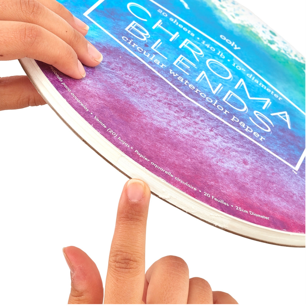 Foto 2 | Cuaderno para Acuarela Ooly Chroma de  20 Hojas