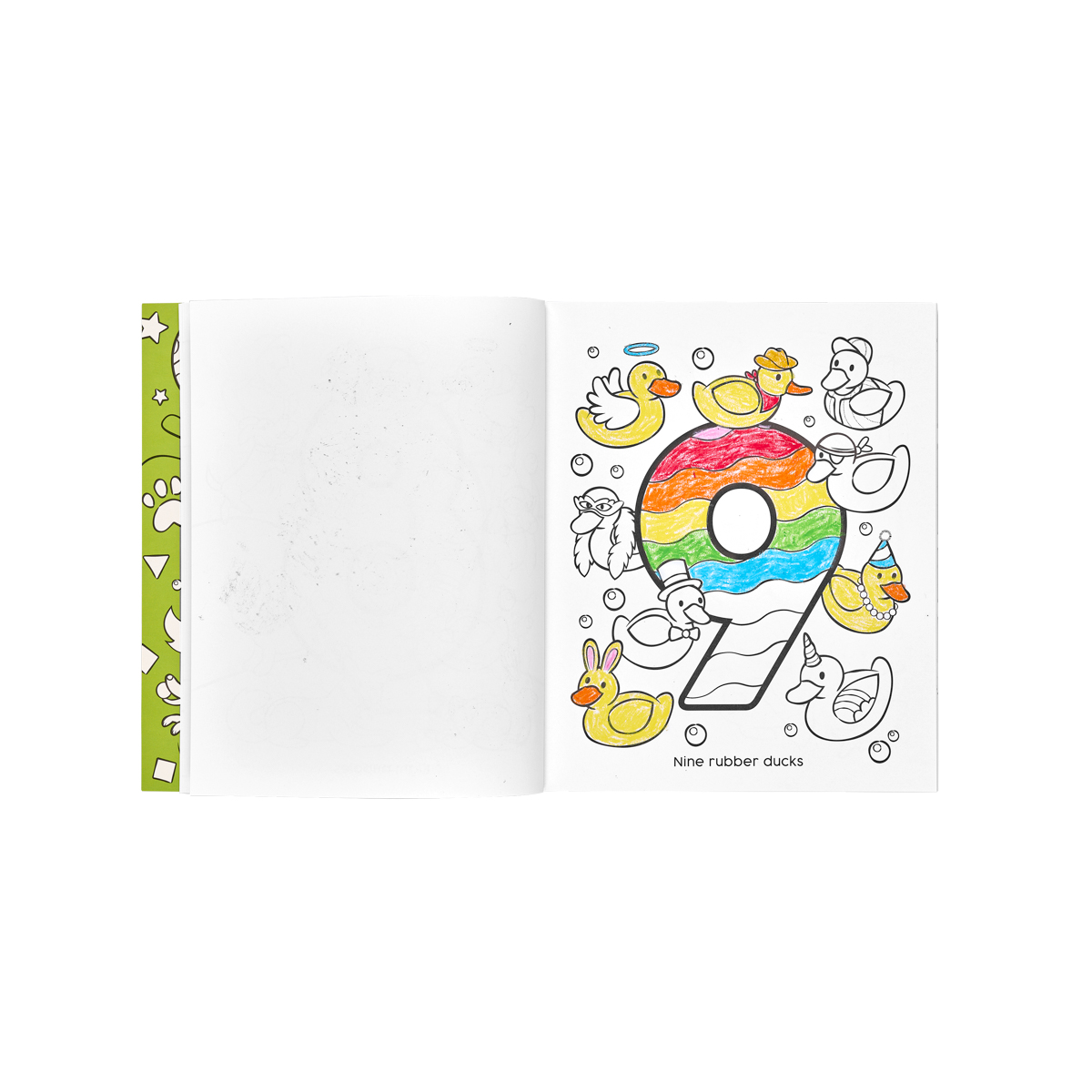 Foto 4 pulgar | Libro para Colorear 1 2 3 Ooly para Niños