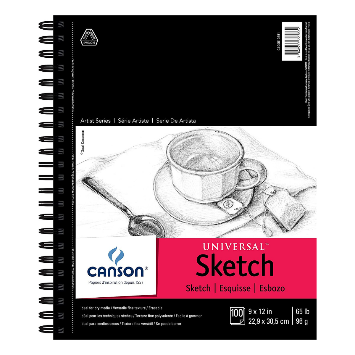 Block Universal Sketch Canson 22.9 x 30.5 cm