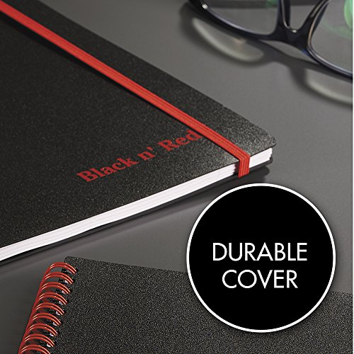Foto 6 pulgar | Venta Internacional - Cuaderno Negro/Rojo Cub Poliéster Papel Optik Compat Scribzee Eco Enc Espiral 11'' X 8-1/2'' 7