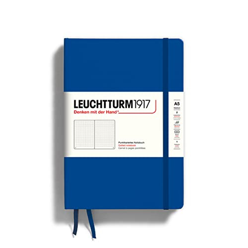 Foto 2 pulgar | Venta Internacional- Leuchtturm1917 - Cuaderno de Tapa Dura LEUCHTTURM1917 Punteado Mediano A5 251 Páginas Numeradas