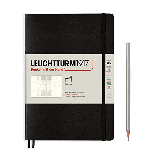 Venta Internacional- Cuaderno de Tapa Blanda Leuchtturm1917  123 Páginas Numeradas