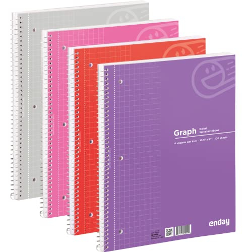 Foto 3 pulgar | Venta Internacional-Cuadernos Emraw con 100 Páginas 4 Piezas